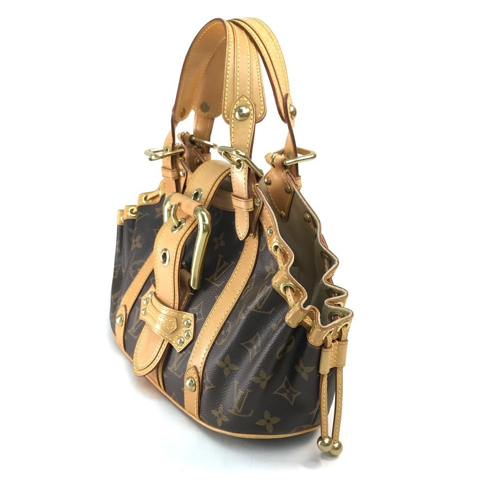 Louis Vuitton Monogram Theda GM Handbag Brown